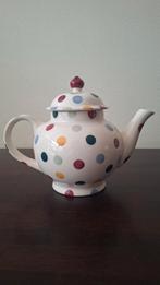 EMMA BRIDGEWATER theepot polka dots 4 kopjes NIEUW, Neuf, Enlèvement ou Envoi, Céramique, Autres types