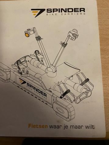 SPINDER fietsendrager voor 2 fietsen beschikbaar voor biedingen