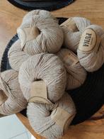 9 bollen nieuwe bruingrijze Drops Puna. 100 % Alpaca., Hobby en Vrije tijd, Breien en Haken, Ophalen of Verzenden, Zo goed als nieuw