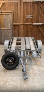 Motortrailer 3 plaatsen | met reservewielen, Utilisé, Enlèvement ou Envoi