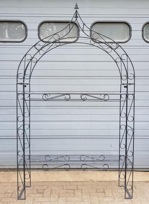 Groot klassiek tuinrek etagere tuinschap zwart, Huis en Inrichting, Woonaccessoires | Etagères, Nieuw, Ophalen of Verzenden