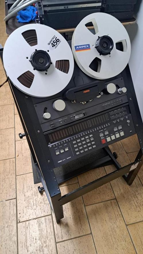 Fostex GS24 24-sporen bandopnemer in topstaat, Audio, Tv en Foto, Bandrecorder, Bandrecorder, Met banden, Ophalen