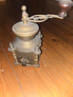 Art Nouveau koffiemolen, Ophalen