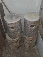 4 broedblokken valkparkieten, Enlèvement, Utilisé, Bois, Cage d'élevage
