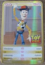 Gouden verzamelkaart Disney-Pixar: Woody (Toy Story), Verzamelen, Disney, Ophalen of Verzenden, Overige figuren, Gebruikt, Plaatje of Poster