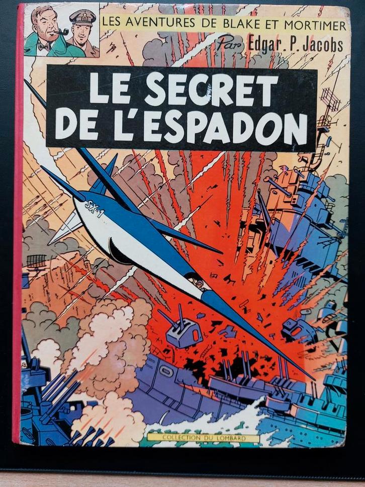RARE BLAKE ET MORTIMER espadon 1964 n1et n2 en 1 VOLUME, Livres, BD, Enlèvement ou Envoi