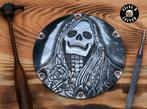 Primaire Harley-Davidson Sportster Santa Muerte met de hand, Motoren, Particulier