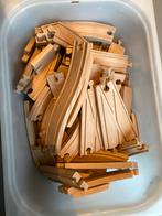 Houten treinsporen en accessoires, Ophalen, Gebruikt, Duw- of Trekspeelgoed