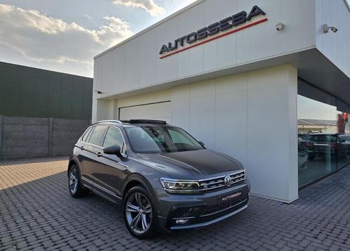 Vw Tiguan 2.0TDI R-Line *Aut/Pano/Camera/Garantie*, Auto's, Volkswagen, Bedrijf, Te koop, Tiguan, 360° camera, 4x4, ABS, Achteruitrijcamera