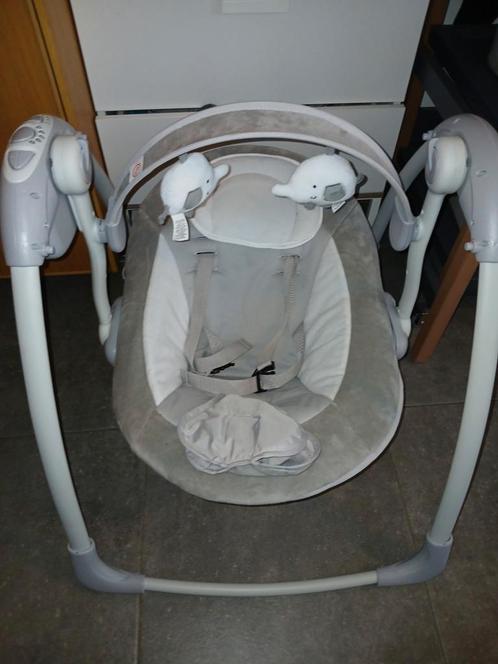 Babyschommel bo-jungle., Kinderen en Baby's, Wipstoeltjes, Zo goed als nieuw, Schommelstoel, Overige merken, Met gordel(s) of riempje(s)
