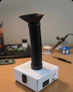 Rookafzuiging voor elektronisch laboratorium, Ophalen