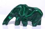 Éléphant Malachite Pierre précieuse Statue antique💎😍🎁🤗👌, Enlèvement ou Envoi, Neuf