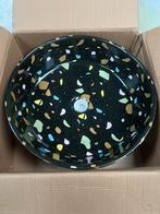 Lavabo Black Terrazzo (meerdere stuks beschikbaar), Ophalen, Minder dan 50 cm, Nieuw, Minder dan 100 cm