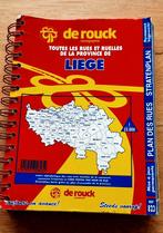 Plan de toutes les rues de la province de liege De rouck, Boeken, Atlassen en Landkaarten, Ophalen, Zo goed als nieuw