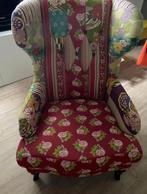Zetel met patchwork design, Ophalen, Zo goed als nieuw