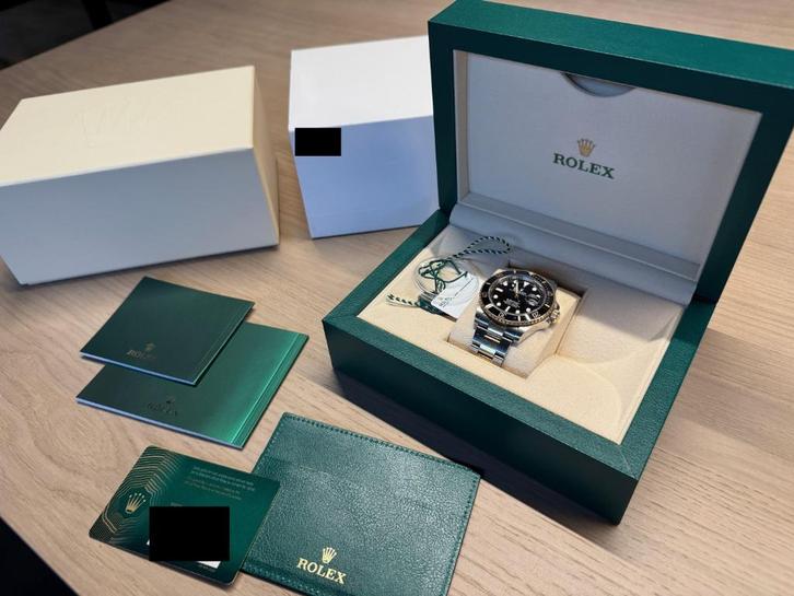 Rolex Submariner 41mm twotone Incl. doos & alle documenten, Handtassen en Accessoires, Horloges | Heren, Gebruikt, Polshorloge