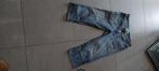 Jeans mi long T38, Bleu, Porté, Autres tailles de jeans