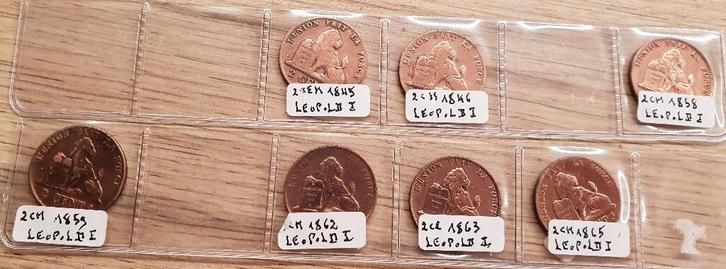 2 centimes - Léopold Ier 1845/1865, Postzegels en Munten, Munten | België, Ophalen of Verzenden