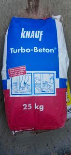 Zak Knauf Turbo - Beton 25 kg, Doe-het-zelf en Bouw, Ophalen, Nieuw