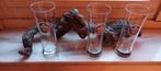 3 Loburg bierglazen, Verzenden, Zo goed als nieuw