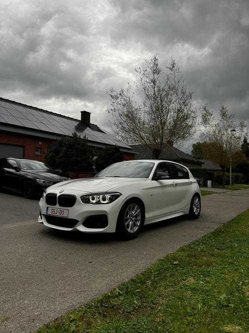 BMW 118d, Autos, BMW, Particulier, Série 1, Diesel, Euro 6, Coupé, 5 portes, Boîte manuelle, Blanc, Noir, Cuir et Alcantara, Propulsion arrière