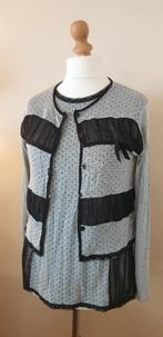 Twinset Luxe - Taille L, Enlèvement ou Envoi, Comme neuf, Taille 42/44 (L), Gris