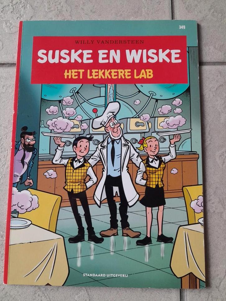 Willy Vandersteen - 349 Het lekkere lab, Boeken, Stripverhalen, Gelezen, Ophalen