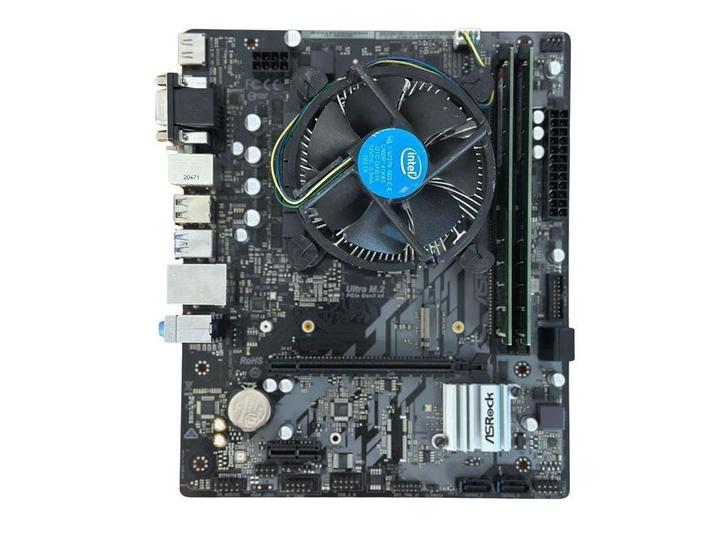 Asrock B460M-HDV – i5 10500 – 16GB – W11 ready, Computers en Software, Moederborden, Gebruikt, Intel, DDR4, Ophalen of Verzenden