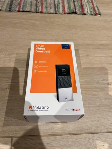 Netatmo Smart Video Doorbell incl. transfo en gong