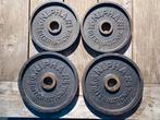 Olympische Halterschijven  50mm, Sport en Fitness, Fitnessmaterialen, Ophalen, Gebruikt, Halterschijven