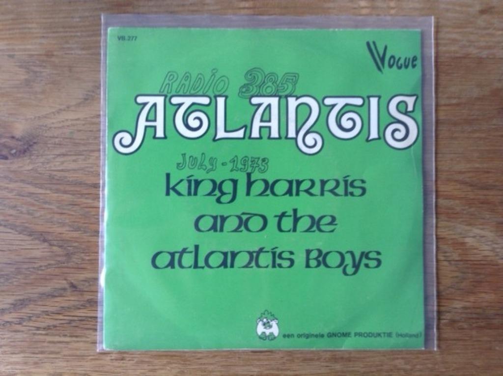 single king harris and the atlantis boys, Cd's en Dvd's, Vinyl Singles, Ophalen of Verzenden, 7 inch, Pop, Single