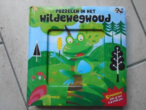 5 PUZZELS-BOEK"WILDEWEGWOUD'+14 GRATIS BOEKEN/NEDERLANDSTALI, Boeken, Kinderboeken | Kleuters, Gelezen, Non-fictie, 4 jaar, Jongen of Meisje