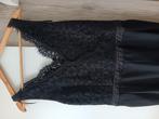 Zwarte jumpsuit maat 44, Zwart, Maat 42/44 (L), Ophalen of Verzenden, Zo goed als nieuw