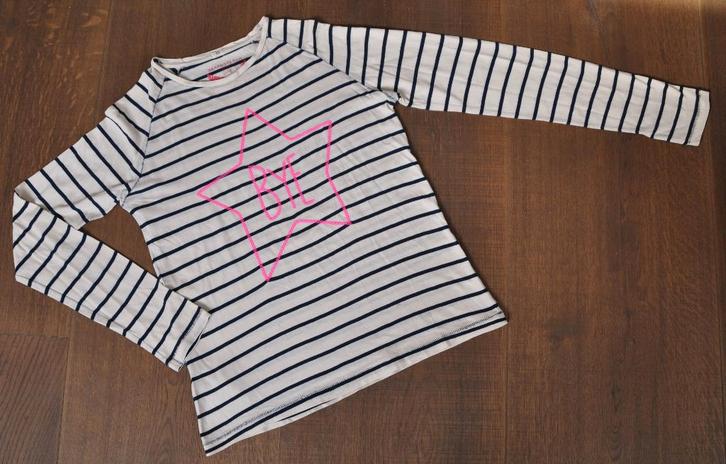 F18. T‑shirt manches longues fille – 13/14 ans – Mango Kids, Kinderen en Baby's, Kinderkleding | Maat 158, Zo goed als nieuw, Meisje