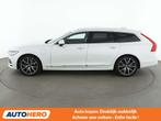 Volvo V90 2.0 T8 Plug-in Hybrid Inscription AWD (bj 2019), Auto's, Volvo, Automaat, Wit, Leder, Bruin