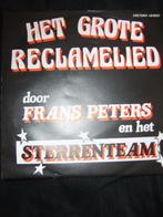 Frans peters en het sterrenteam het grote reclamelied, Ophalen of Verzenden, Zo goed als nieuw, Levenslied of Smartlap