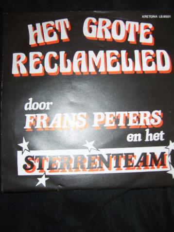 Frans peters en het sterrenteam het grote reclamelied beschikbaar voor biedingen