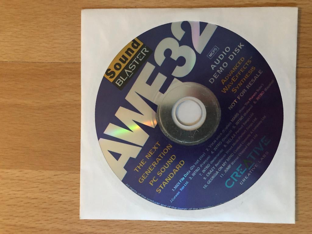 Software_CD Creative Labs (Part2 - 7 titels)(NIEUW), Ophalen, Nieuw, Windows