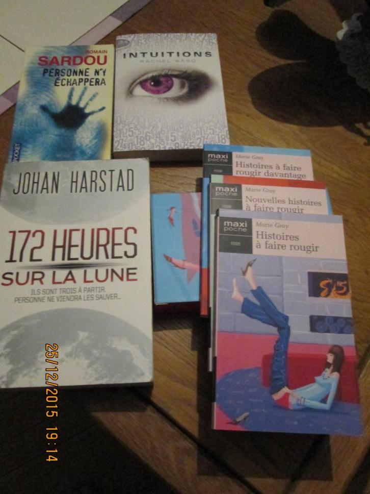 Romans sciences fiction, thriller et série rose., Boeken, Romans, Nieuw, Ophalen