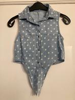 Licht blauw bloesje madeliefjes - Zeeman - maat 134/140, Zeeman, Gebruikt, Meisje, Ophalen of Verzenden