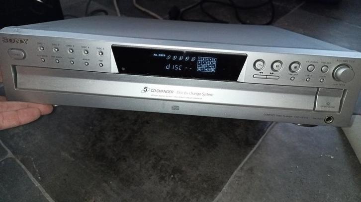 Sony 5cd wisselaar CDP-CE375, TV, Hi-fi & Vidéo, Lecteurs CD, Utilisé, Sony, Changeur, Enlèvement ou Envoi