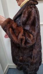 Manteau fourrure Vison / bontjas, Vêtements | Femmes, Vestes | Hiver, Enlèvement ou Envoi, Comme neuf, Taille 42/44 (L), Brun