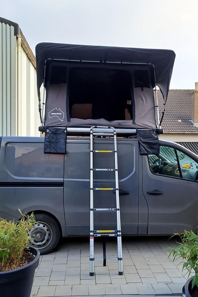 Daktent large model 140x200  (sheepie) + voortent, Caravans en Kamperen, Tenten, tot en met 2, Zo goed als nieuw, Ophalen