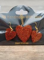set oorbellen + hanger, Ophalen of Verzenden, Nieuw, Overige materialen, Hangers