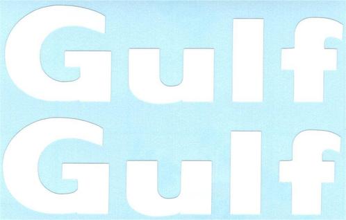 Gulf sticker set #7, Motoren, Accessoires | Stickers, Verzenden