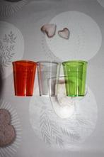 Lot de 3 verres en plastique, Ophalen of Verzenden, Nieuw, Waterglas