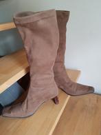 Laarzen beige daim -suede, Kleding | Dames, Schoenen, Hoge laarzen, Beige, Ophalen of Verzenden, Gedragen