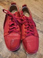 Rode sneakers Christian louboutin 45, Kleding | Heren, Schoenen, Ophalen of Verzenden, Zo goed als nieuw, Sneakers