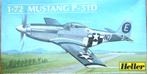 HELLER 1/72ième Mustang P51D, Hobby en Vrije tijd, Modelbouw | Vliegtuigen en Helikopters, 1:72 tot 1:144, Verzenden, Nieuw, Vliegtuig