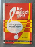 Voor 2 accordeons Dat speel ik graag, Musique & Instruments, Partitions, Enlèvement ou Envoi, Accordéon, Utilisé, Populaire